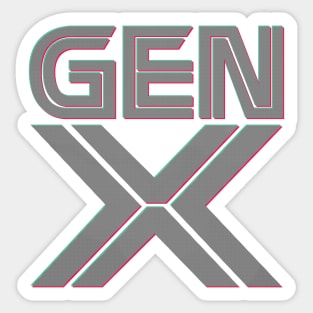 Generation X Sticker